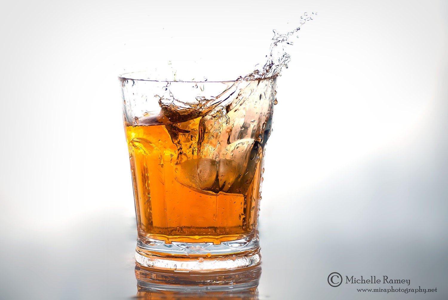 Whiskey Shot Glass Photo Print - MichelleRamey