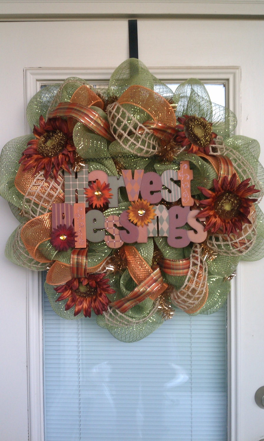 Harvest Blessings Fall Wreath
