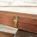 Vintage Wooden & Iron Box -- Arrow Case or Quiver