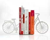 Bookends - My white bike - laser cut for precision these metal bookends will hold your favorite books