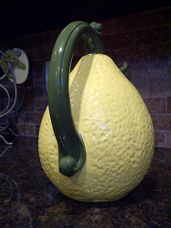 Vintage Lemon Shaped Pitcher