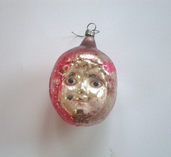 vintage german ornament doll face glass eyes by iwantvintage vintage german ornament doll face glass eyes by iwantvintage
