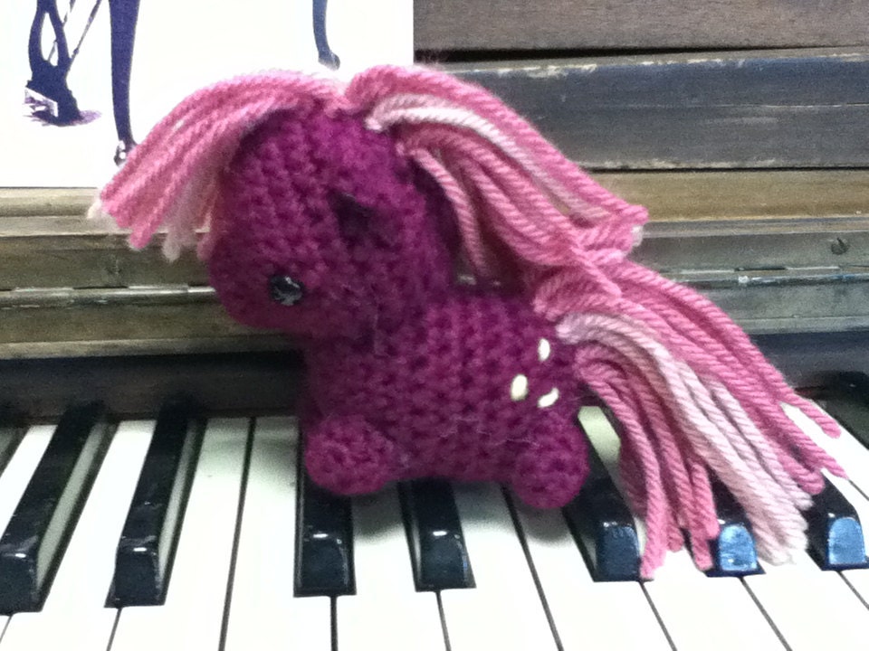 Cheerilee My Little Pony Crocheted Amigurumi Plush