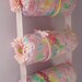 Triple 11 Inch Bolster Hanging Custom Headband Organizer