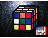 Rubik's Rubiks Rubix Cube Handmade 3D Style Fridge Magnet Big Bang Theory Rubic Authentic Colors And Layout
