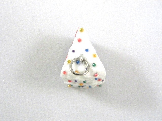 Rainbow Cake Necklace