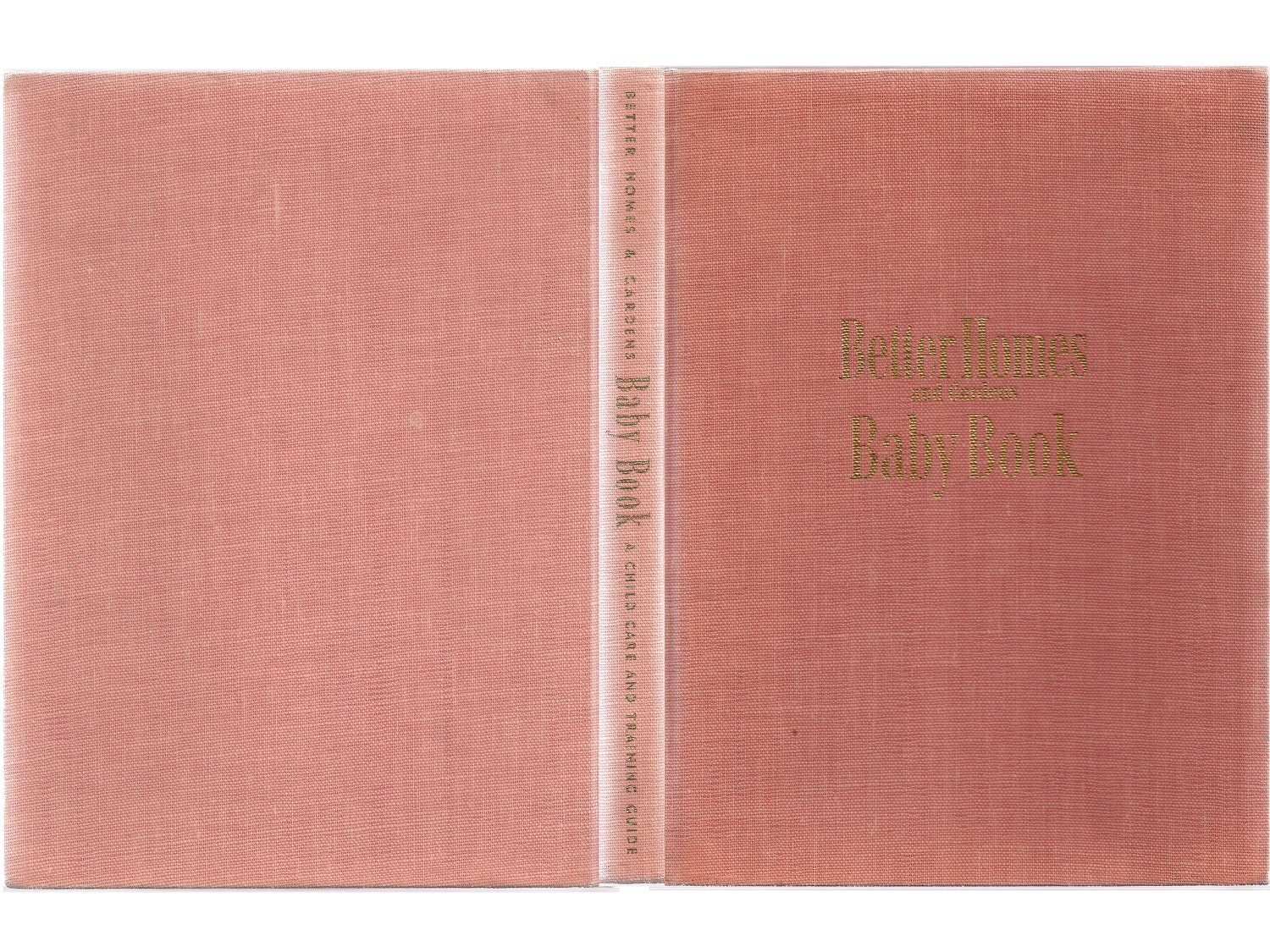 FREE SHIPPING - Better Homes and Gardens Baby Book - Vintage Nursing Mother Baby Book - 1951 - Sale