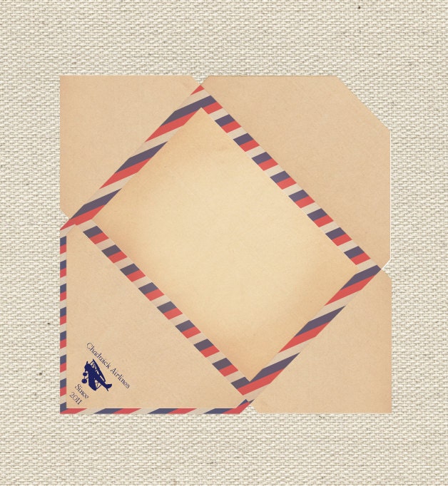 items-similar-to-vintage-airmail-envelope-diy-printable-on-etsy