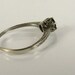 Smokey Quartz Silver Filigree Ring