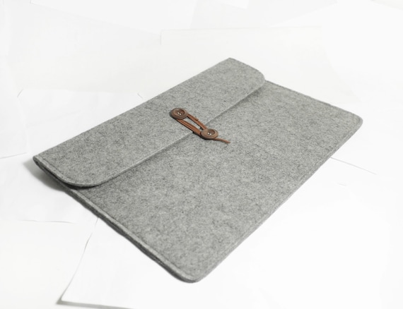 Macbook pro 15" Retina Macbook Sleeve Wool Felt Custom Made Felt Case Cover Bag for Macbook pro 15"Retina -B2035R