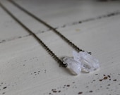 Triple Crystal Necklace