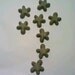 Patio Decor, Vase Fillers, Bowl Fillers, Concrete, Flowers, Stars