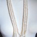 SALE Stunning Glamorous Art Nouveau Boroque Antique Real Pearls '96 WOW