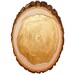 Golden tree ring slab