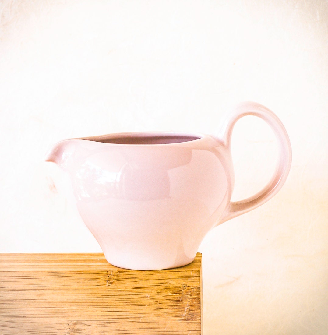 Iroquois Russell Wright Creamer, Mid Century Mad Men Mauve Pink
