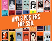 Any Three Posters for 50 Dollars.