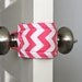 Latchy Catchy in Pink Chevron & Dots - Reversible (Patents Pending)