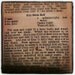 Swiss Roll Necklace (bronze) - With Vintage 1940s baking instruction for a Jam Swiss Roll - For a baking fan