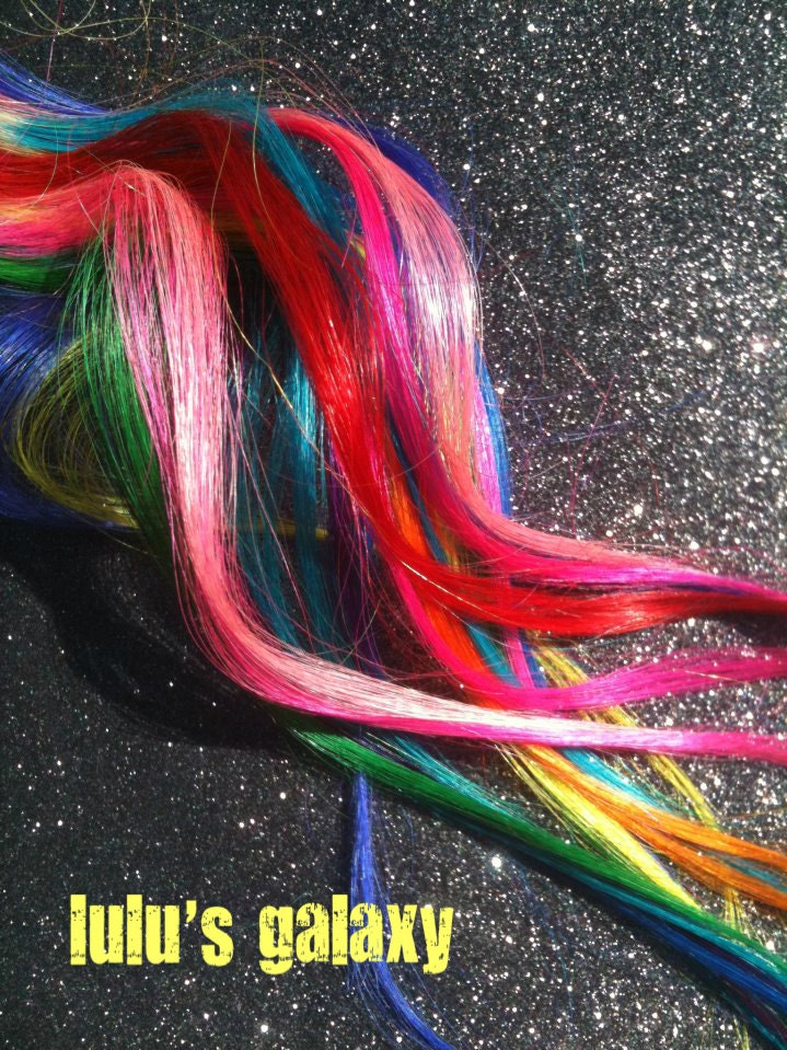 S O L I D  bold or pastel colored i-tip dips/ mini extension/ dip dye/ ombre/  hair extension/ (20)  i-tips