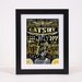 The Great Gatsby poster - Francis Scott Fitzgerald (12,60 x 18,10) Hand lettering