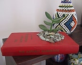 Upcycled Book Planter with succulent - succulent planter - succulent centrepiece - Asphalt Handbook - recycled upcycled repurposed