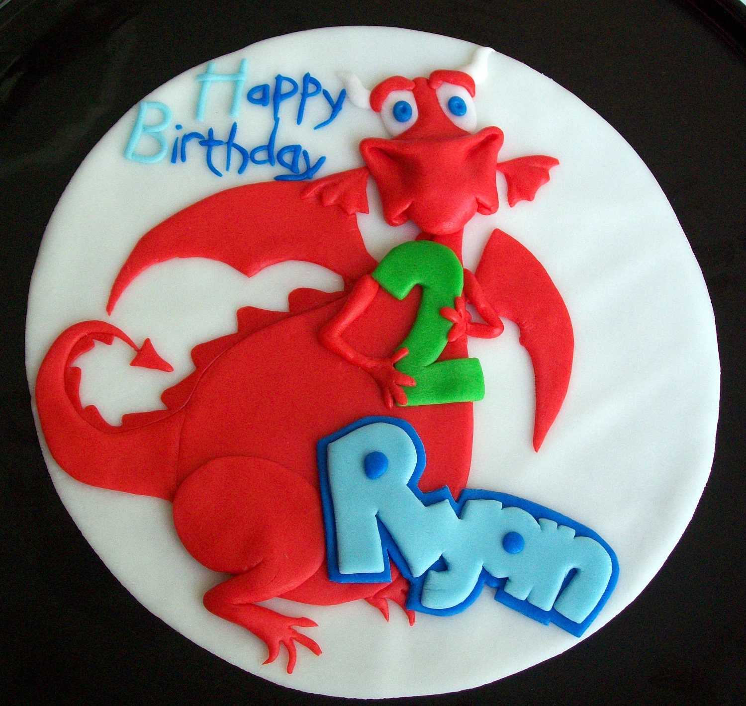 Custom Fondant Cake Topper