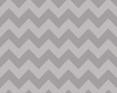 Chevrons by Riley Blake - Tone on Tone Gray - Half Yard