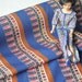 Singapore Airline Stewardess Uniform Fabric border Batik Pierre Balmain