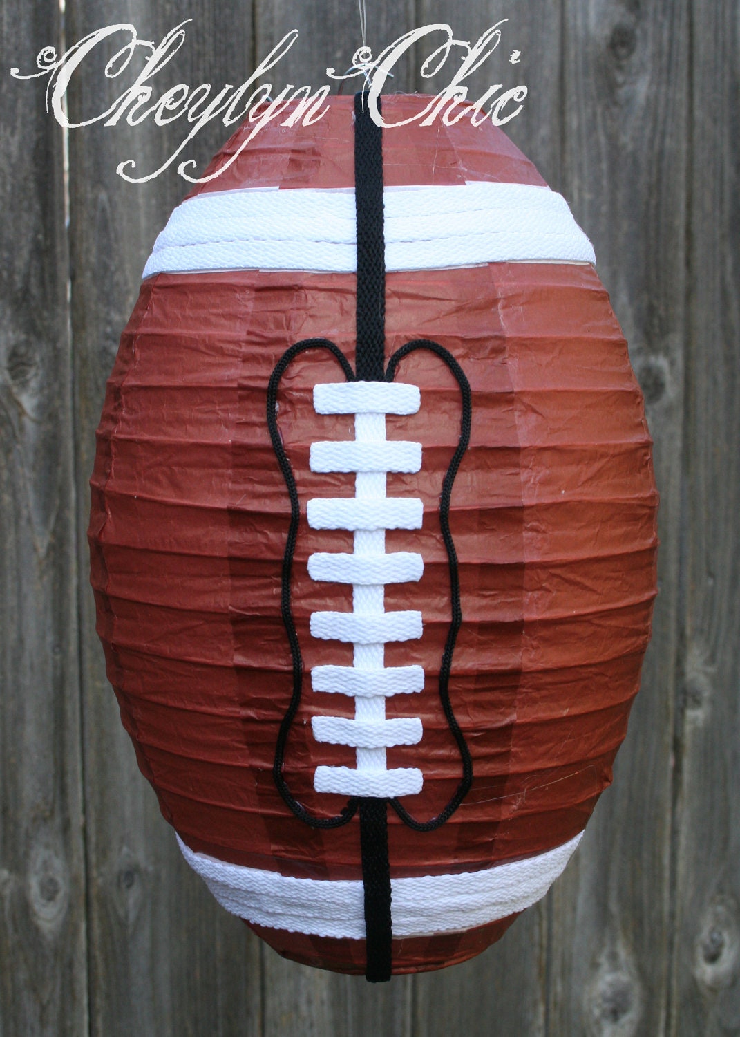 Football Paper Lantern Large