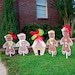 Christmas Yard Decor, Gingerbread Man, Christmas Decor, Christmas Door Hanger