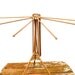 Vintage Drying Rack Display Rack Made of Wood and Metal Circa 1930s in Great Condition.