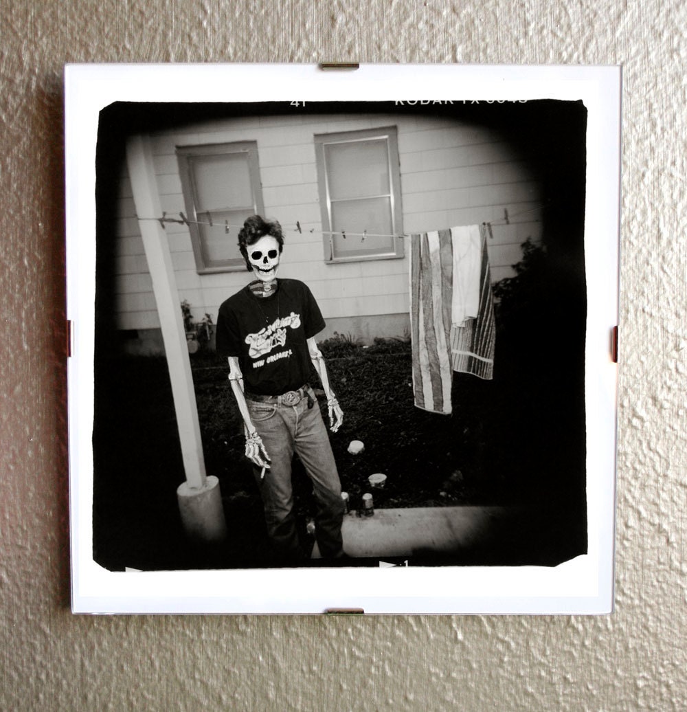 framed 8x8 Dia de los Muertos photo