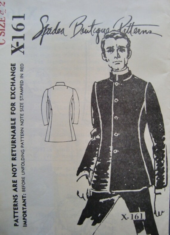 nehru jacket sewing pattern