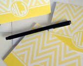 Monogram Note Card