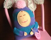 Purple & Blue Sleepy Baby Doll