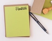 Personalized Stamp and Stationery Set - Flat Notecards, Envelopes and Personalized Stamp - Wedding Gift, Gift for Her - Mr. and Mrs. Stamp