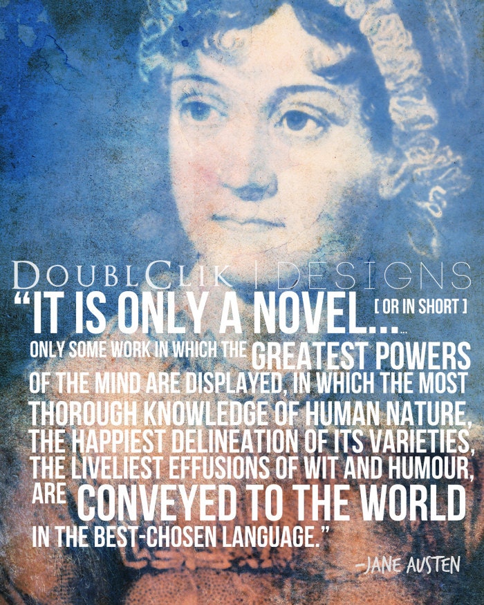 16x20 Jane Austen Poster