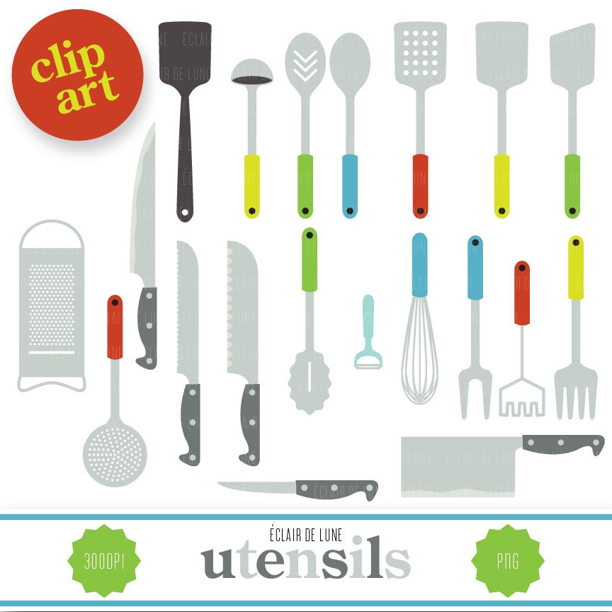 clipart for kitchen utensils - photo #7