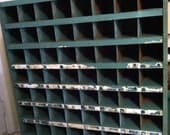 Rusty, 72 cubby organizer