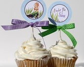 Birthday Cupcake Toppers - LITTLE MERMAID Printable Il_170x135