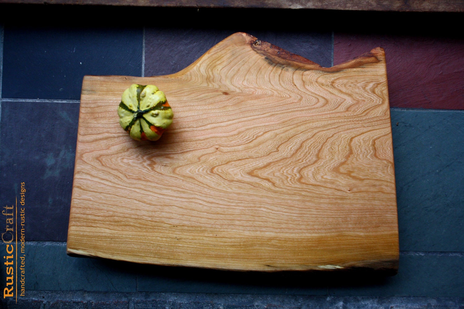 Charcuterie Board- X-Large Rustic Serving & Cutting Board - Footed Black Cherry - Unique Wedding Gift 196 - rusticcraftdesign