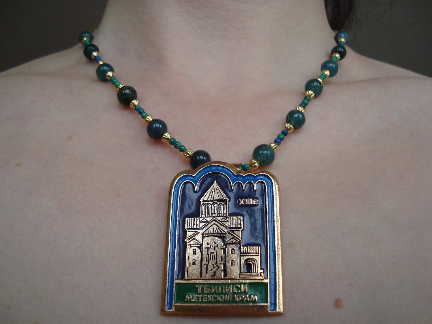 Georgian Church Necklace