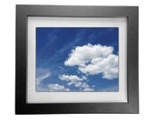 Blue Sky Blocky Digital Illustration 8" X 10"