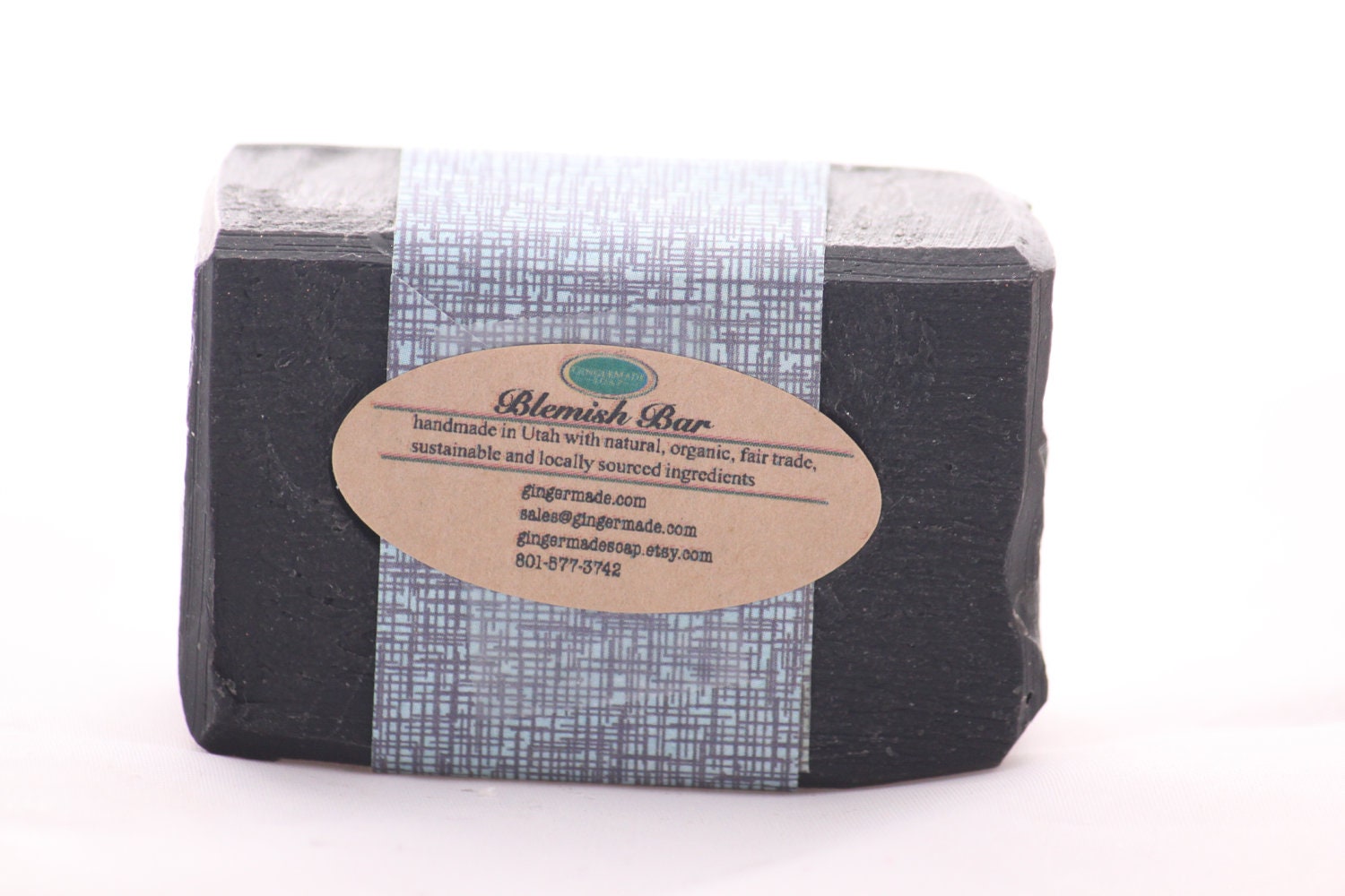 Activated Charcoal Soap for Acne Prone Oily Skin  Vegan Aloe Vera