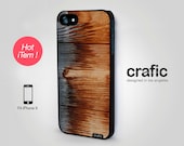 iPhone 5 Case - Burned Wood iPhone 5 Case