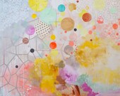 Palaco, 2012. Original acrylic & gouache on canvas painting.