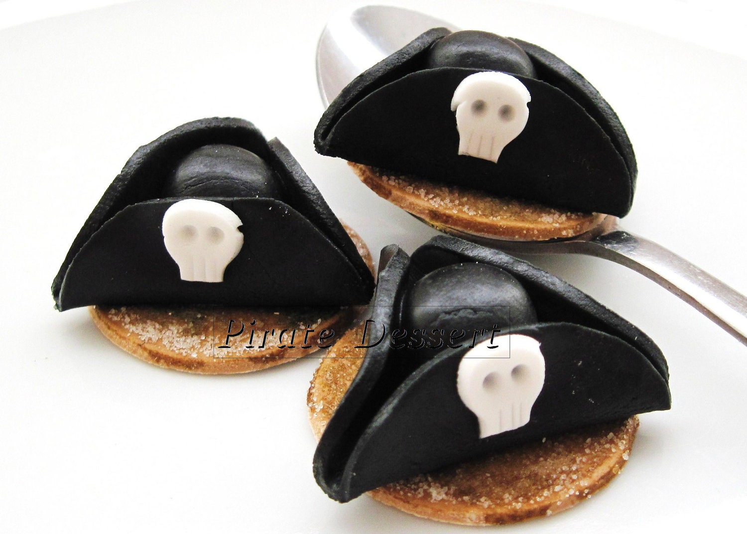 Edible Cupcake Toppers Pirate Captain S Hat By PirateDessert