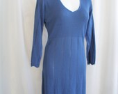 Vintage Long Knitted Dress, size M-L-XL