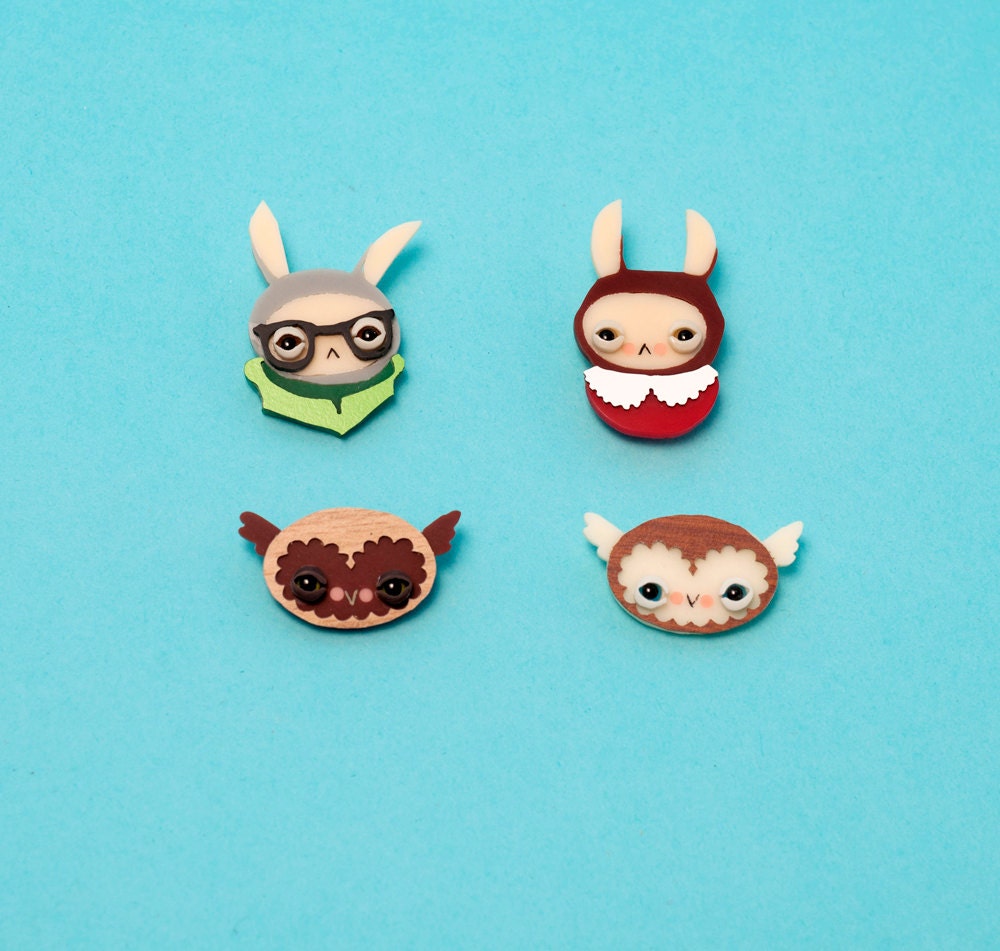 Orvi Brooch by Lost in the Woods