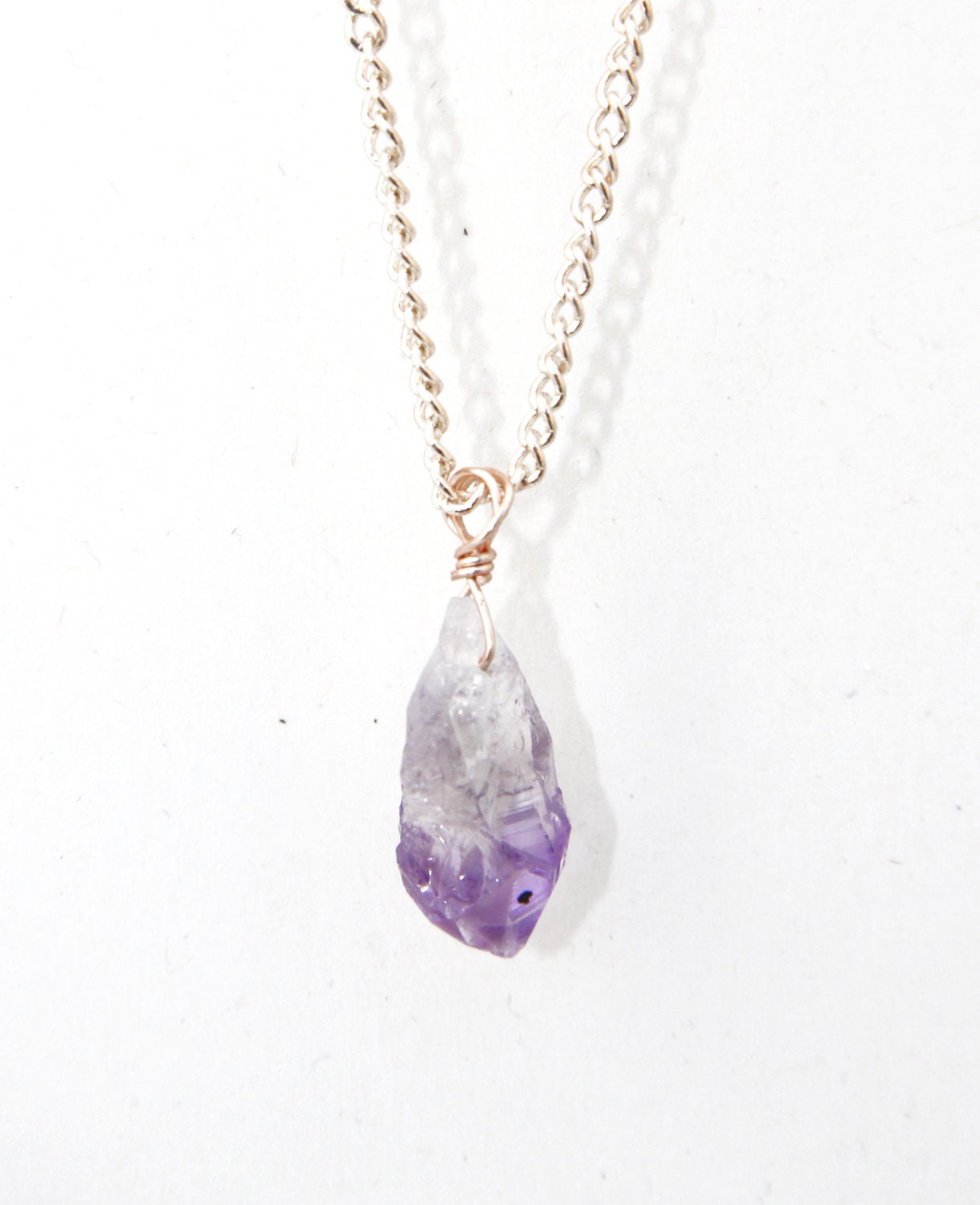 Amethyst Personal Power, Protection and Clarity Necklace - Reiki Infused